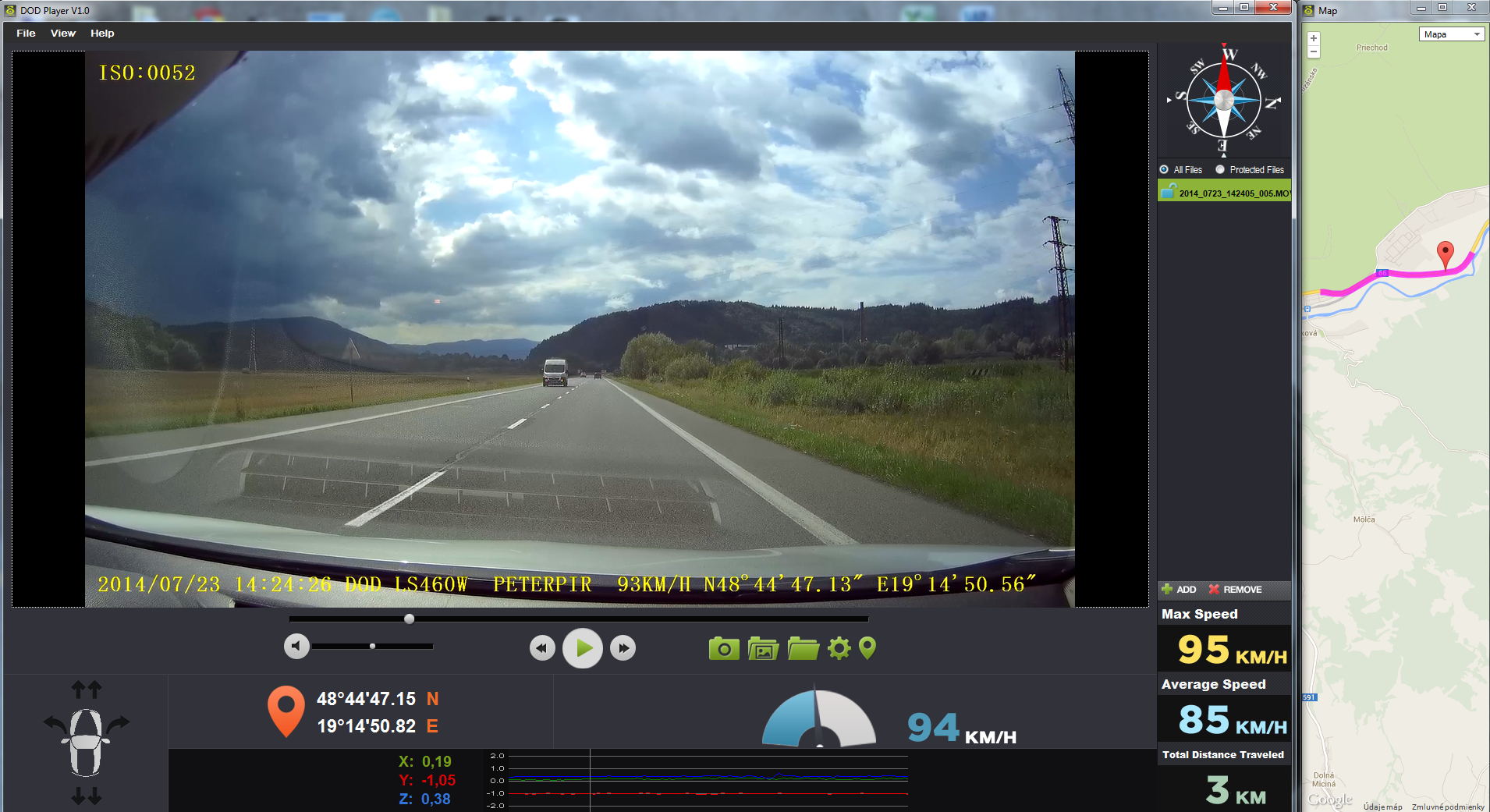 LS430W LS460W PC software DOD Player