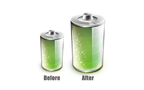 high-performance battery 650mAh DOD LS470W +