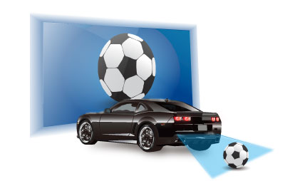 support for reversing camera dod rx400w