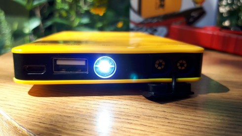 led flashlight and starter box