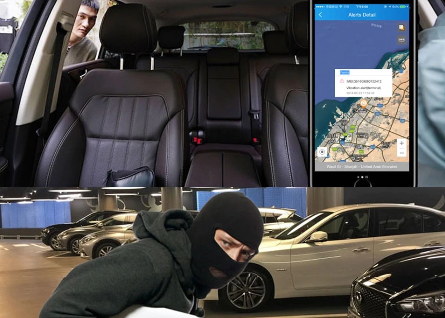 car cameras with vibrating alarm