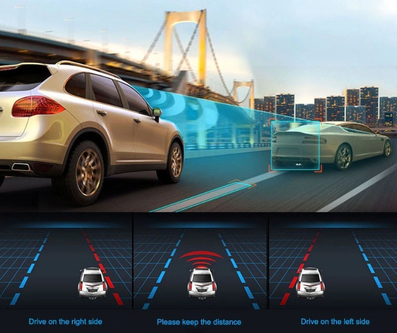 car camera profio x4 120 degrees wide-angle coverage