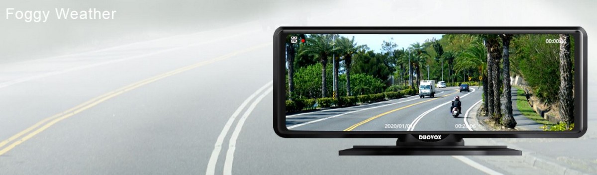 duovox v9 car fog camera