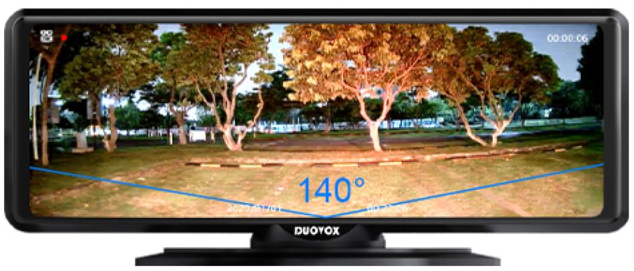 duovox v9 dual-channel camera