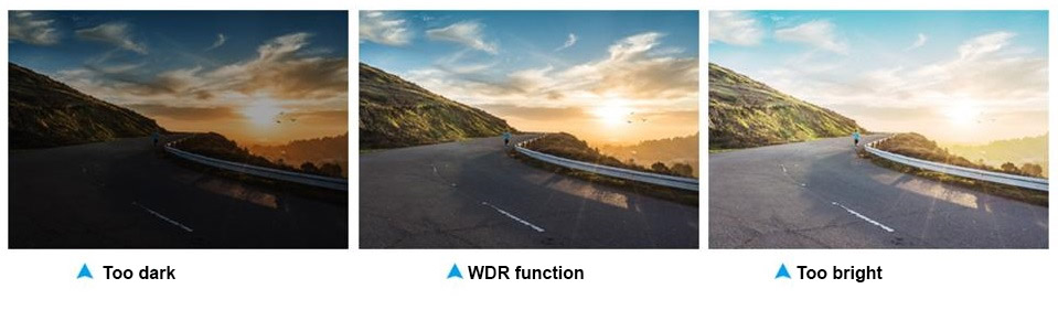 WDR car camera system