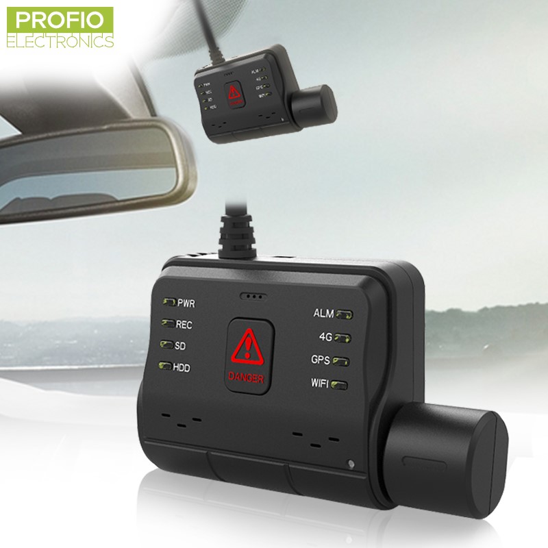 car camera live monitoring via smartphone app - profio x6