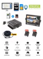 4 channel dash cam with GPS/WIFI/4G SIM + 2TB HDD - Profio X7