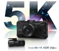 Car camera DOD GS980D - Dual 4k + 1K with GPS + 5GHz WiFi