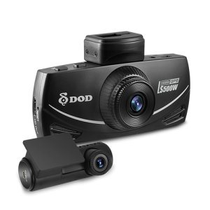 DOD LS500W Dual 1080P FULL HD car camera with GPS