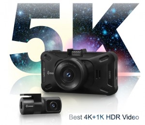 Car camera DOD GS980D - Dual 4k + 1K with GPS + 5GHz WiFi